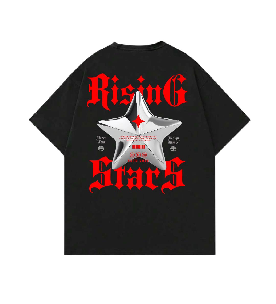 CAMISETA RISING STARS RED